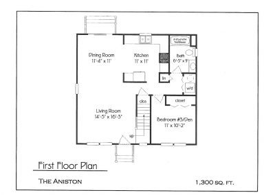 Aniston - 1st Floor Layout